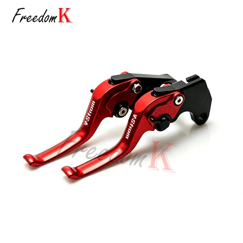 For DL650 XT V-strom 250 650 1 - огляд і ціна Cnc Aluminum Adjustable Brake Clutch Levers