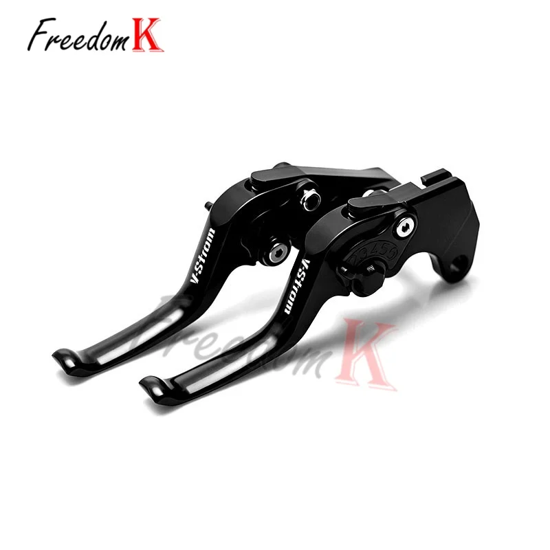 For DL650 XT V-strom 250 650 1 - огляд і ціна Cnc Aluminum Adjustable Brake Clutch Levers