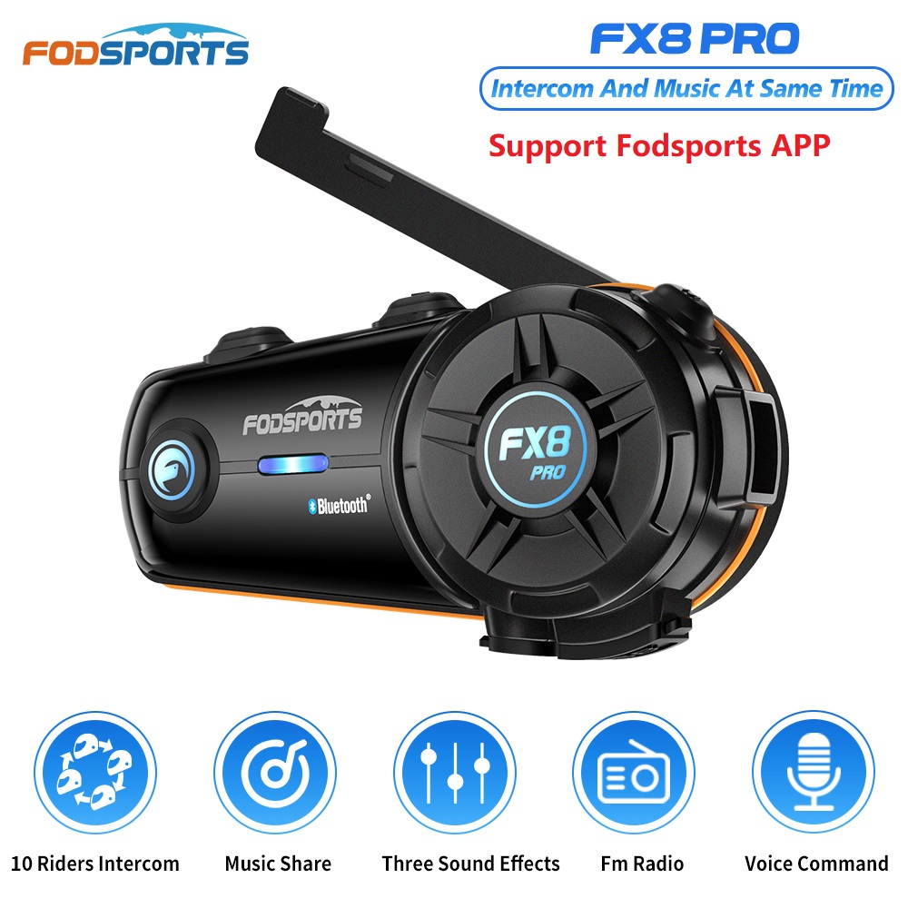 Fodsports FX8 Pro Motorcycle I - огляд і ціна Full Face Motorcycle Helmet With Bluetooth