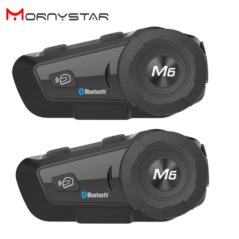 2PCS MONYSTAR M6 Plus 1000m Mo - огляд і ціна Full Face Motorcycle Helmet With Bluetooth