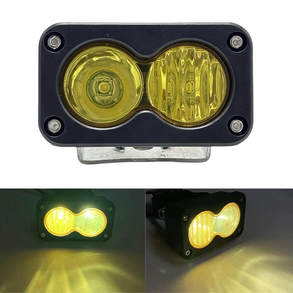 20W LED Headlight 3Inch Square - огляд і ціна Universal Motorcycle Led Headlight Projector