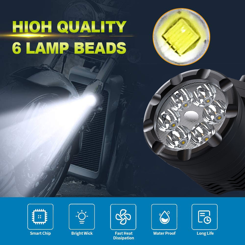 NLpearl 60W Motorcycle LED Hea - огляд і ціна Universal Motorcycle Led Headlight Projector