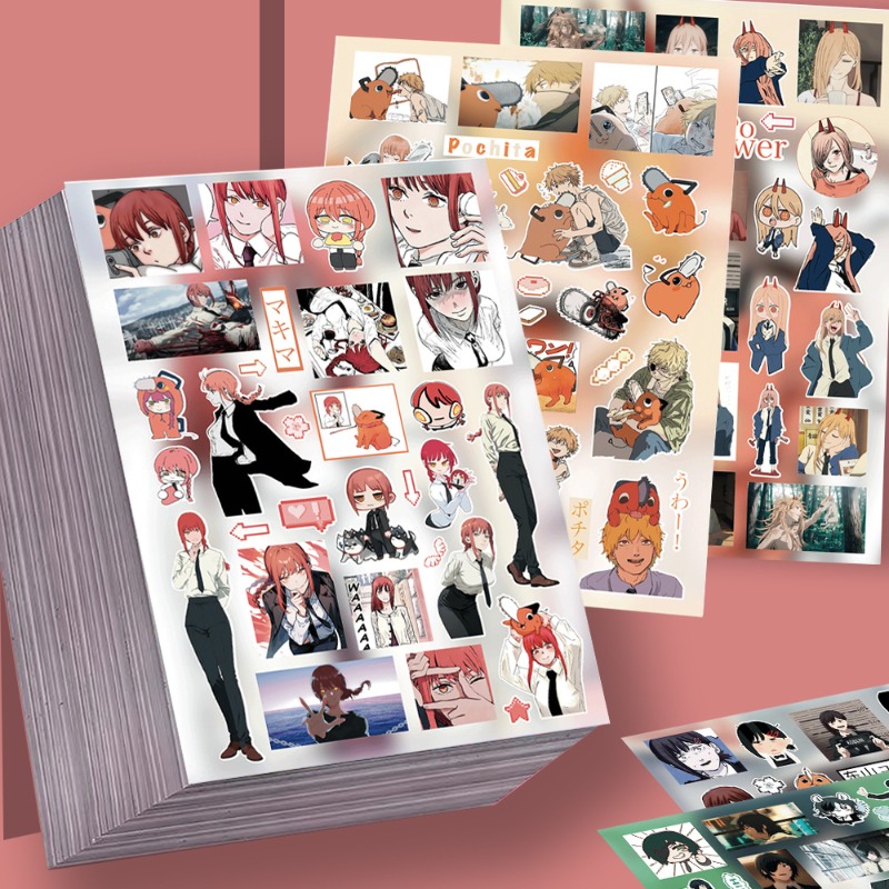 Chainsaw Man 8pcs Sticker High - огляд і ціна Atv Parts