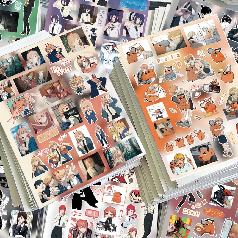 Chainsaw Man 8pcs Sticker High - огляд і ціна Atv Parts